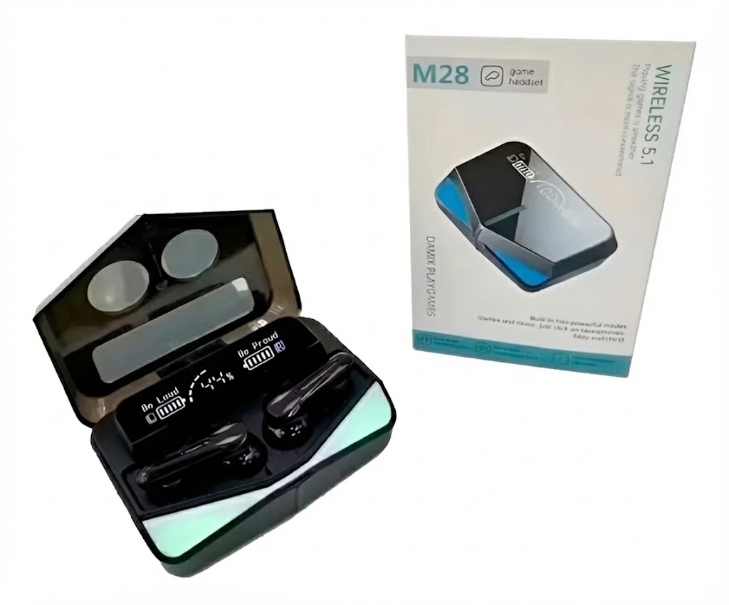 Gaming Earphones M28 en Lima - vista trasera