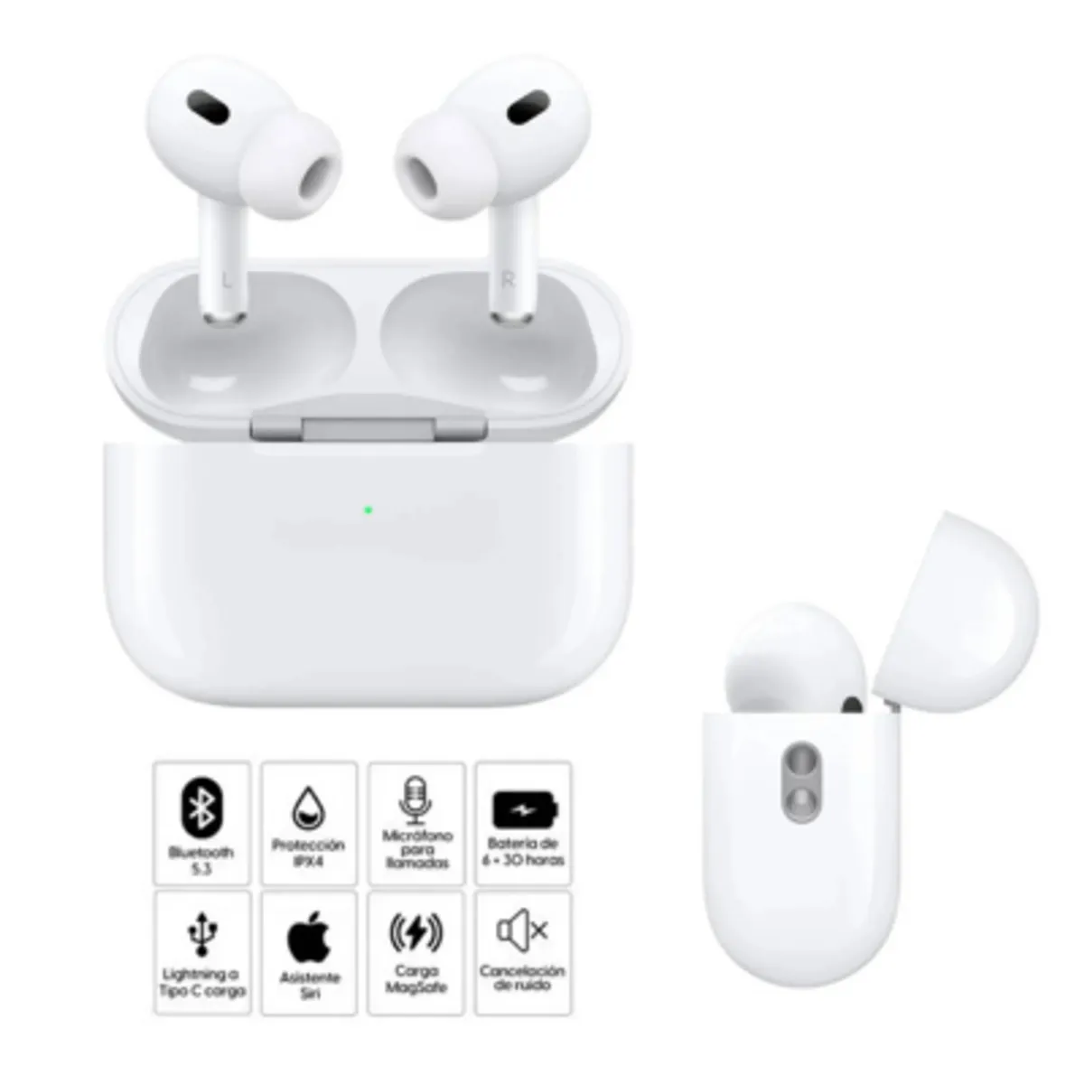 AirPods Pro Ultra 2 en Lima - vista trasera