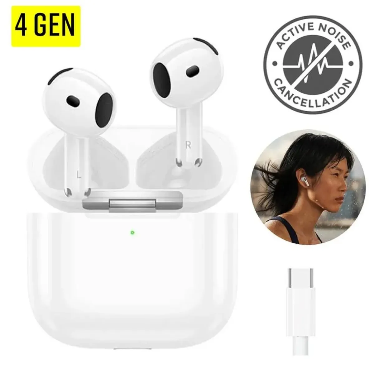 Airpods 4ta Generación con ANC
